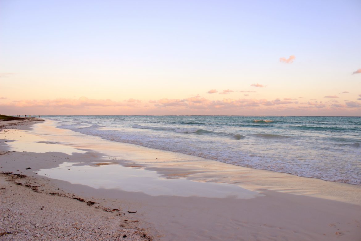 lilac sunset mexico in december