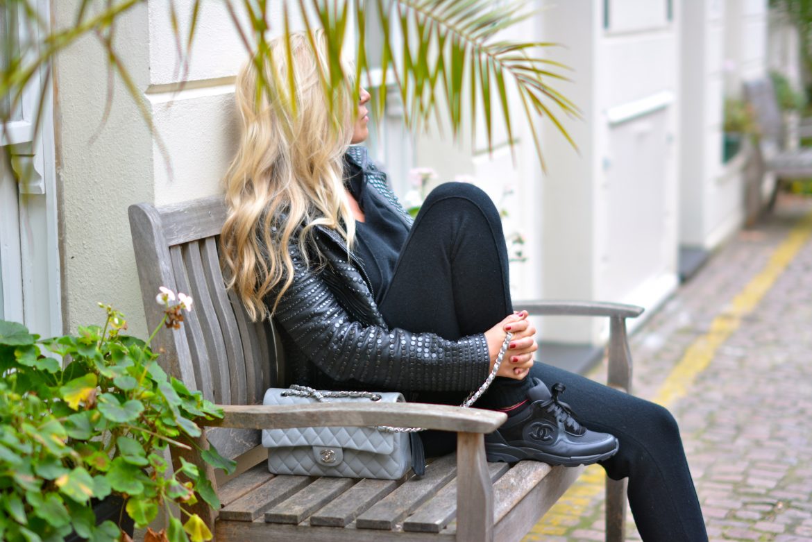 alc blake leather jacket with studs